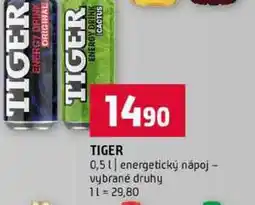Terno TIGER 0,5l energetický nápoj vybrané druhy nabídka