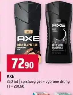 Terno AXE 250 ml sprchový gel vybrané druhy nabídka