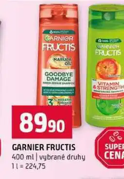 Terno GARNIER FRUCTIS 400 ml vybrané druhy nabídka