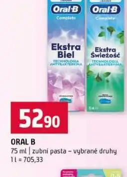 Terno ORAL B 75 ml zubní pasta vybrané druhy nabídka