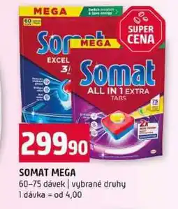 Terno SOMAT MEGA 60-75 dávek vybrané druhy nabídka