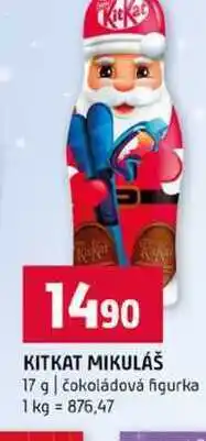 Terno KITKAT MIKULÁŠ 17 g čokoládová figurka nabídka