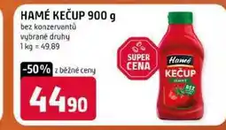 Terno HAMÉ KEČUP 900 g bez konzervantů vybrané druhy nabídka