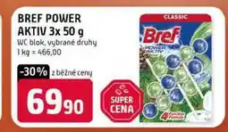 Terno BREF POWER AKTIV 3x 50 g WC blok, vybrané druhy nabídka