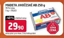 Terno MADETA JIHOČESKÉ AB 250 g 78% tuku nabídka