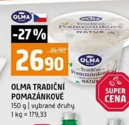 Terno OLMA TRADIČNÍ POMAZÁNKOVÉ 150 g vybrané druhy nabídka