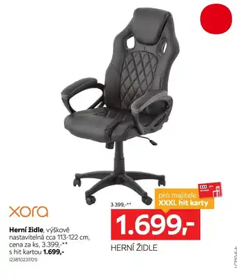 Xora herní židle