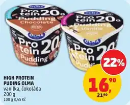 Penny Market High Protein Puding Olma nabídka