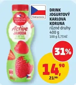 Penny Market Karlová Koruna Active jahoda nabídka