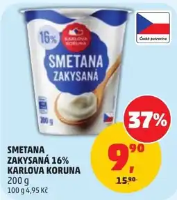 Penny Market Karlová Koruna Smetana Zakysaná 16% nabídka