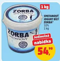Penny Market Zorba smetanový jogurt bílý nabídka