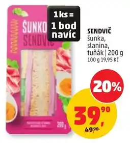 Penny Market Šunka sendvič nabídka