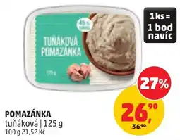 Penny Market Tuňáková pomazánka nabídka