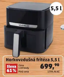 Penny Market Vivess horkovzdušná fritéza nabídka