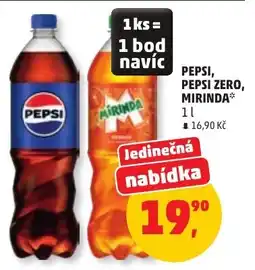 Penny Market Pepsi, pepsi zero, mirinda nabídka