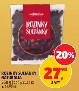 Penny Market Naturalia rozinky sultánky nabídka