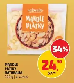 Penny Market Naturalia mandle plátky nabídka