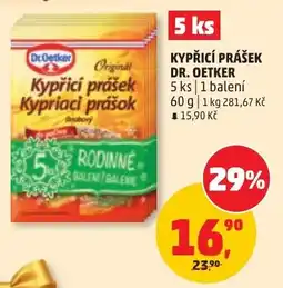 Penny Market Dr. Oetker kypřicí prášek nabídka