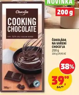 Penny Market Chocola cooking chocolate nabídka