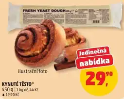 Penny Market Kynuté těsto nabídka