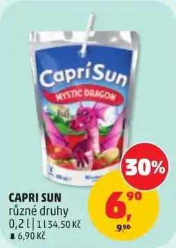 Penny Market Capri Sun různé druhy nabídka