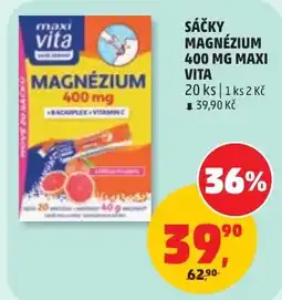 Penny Market Maxi Vita magnézium 400 mg nabídka