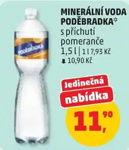 Penny Market Poděbradka s příchutí pomeranče nabídka