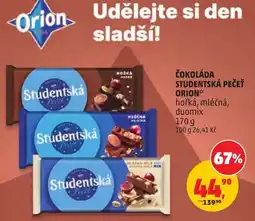 Penny Market Orion studentská pečet nabídka