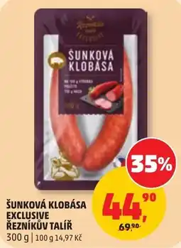 Penny Market Reminius šunková klobása exclusive řezníkův talíř nabídka