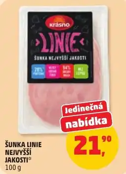 Penny Market Krasno šunka linie nabídka