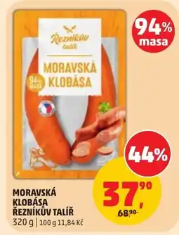 Penny Market Reznikuv talir moravska klobasa nabídka