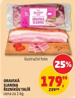 Penny Market Oraovská slanina řezníkův talíř nabídka