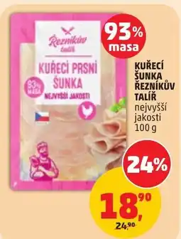 Penny Market Reznikov talir kuřecí prsní šunka nabídka