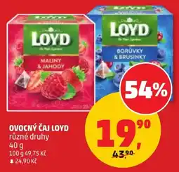 Penny Market Loyd ovocný čaj nabídka