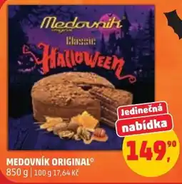 Penny Market Medovník Classic Halloween nabídka