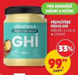 Penny Market alinaTurea přepuštěné máslo ghí nabídka