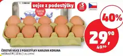 Penny Market Čerstvá vejce z podestýlky karlova koruna nabídka