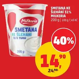 Penny Market Milkeria smetana ke šlehání nabídka