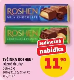 Penny Market Tyčinka roshen nabídka