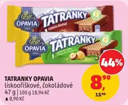 Penny Market Tatranky Opavia lískoříškové, čokoládové nabídka