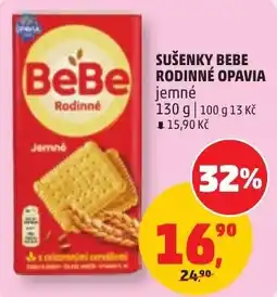 Penny Market BeBe sušenky jemně nabídka