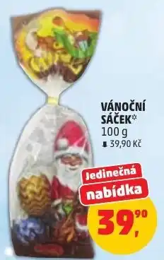 Penny Market Vánoční sáček nabídka
