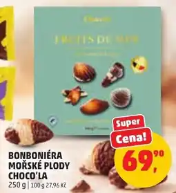 Penny Market Choco'la bonboniéra mořské plody nabídka