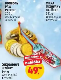 Penny Market Bonbony paw patrol nabídka