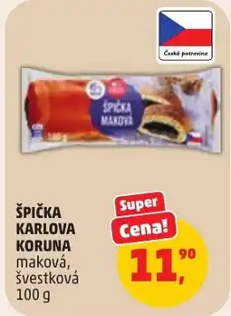 Penny Market Špíčka karlova koruna maková, švestková nabídka