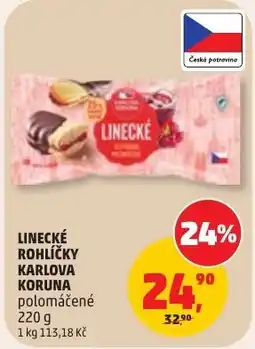 Penny Market Linecké rohlíčky karlova koruna polomáčené nabídka