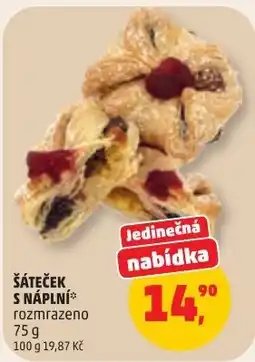 Penny Market Šáteček s náplní nabídka