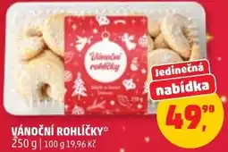 Penny Market Vánoční rohlíčky nabídka