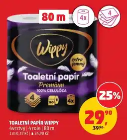 Penny Market Wippy toaletní papír premium nabídka