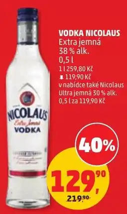 Penny Market Nicolaus extra jemná vodka nabídka